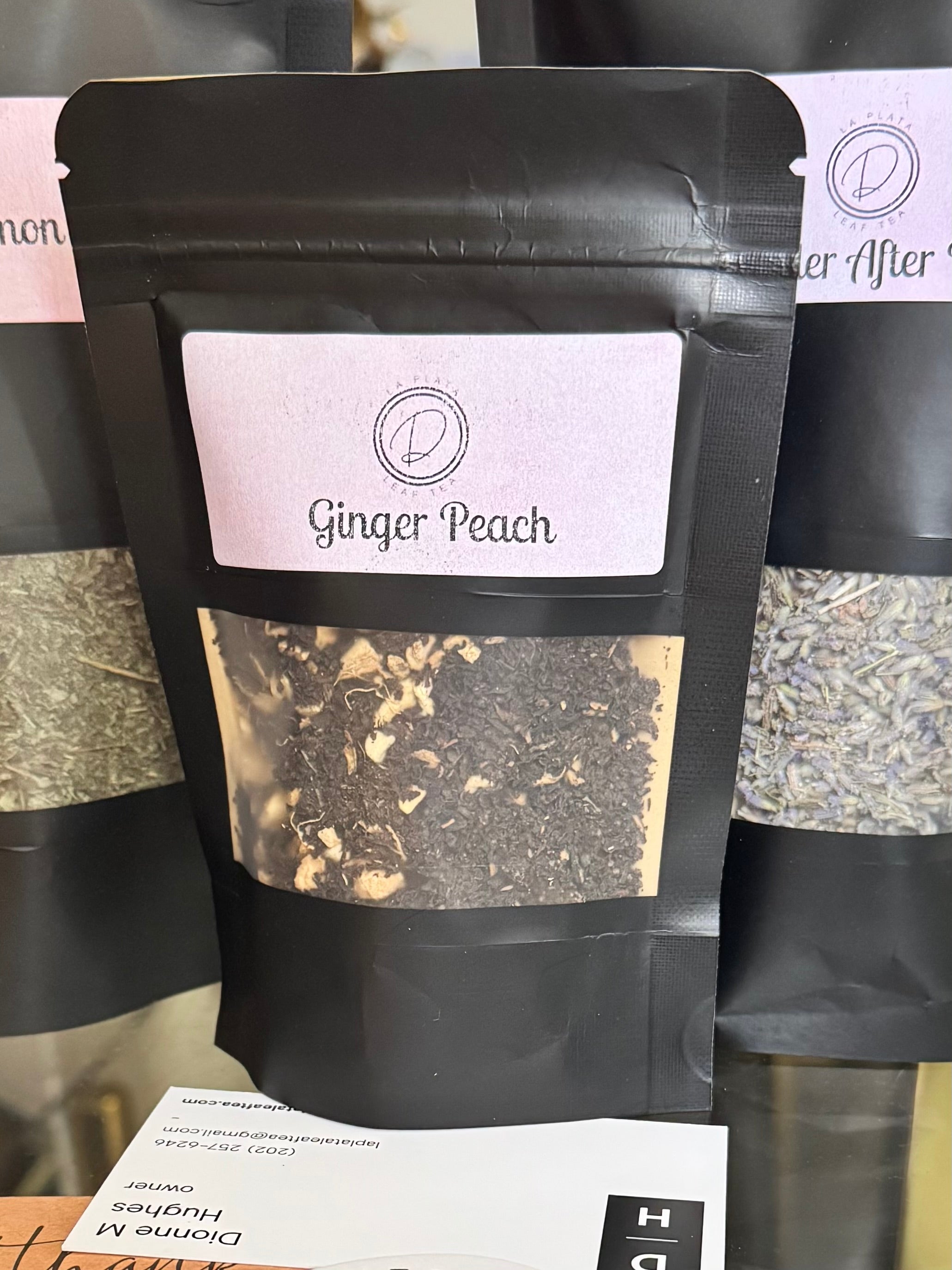 Ginger Peach Tea