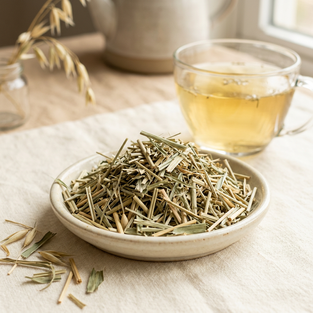 Oatstraw loose leaf tea